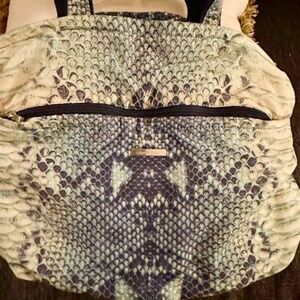 Roberto Cavalli Beach Bag. 16x13 shoulder bag